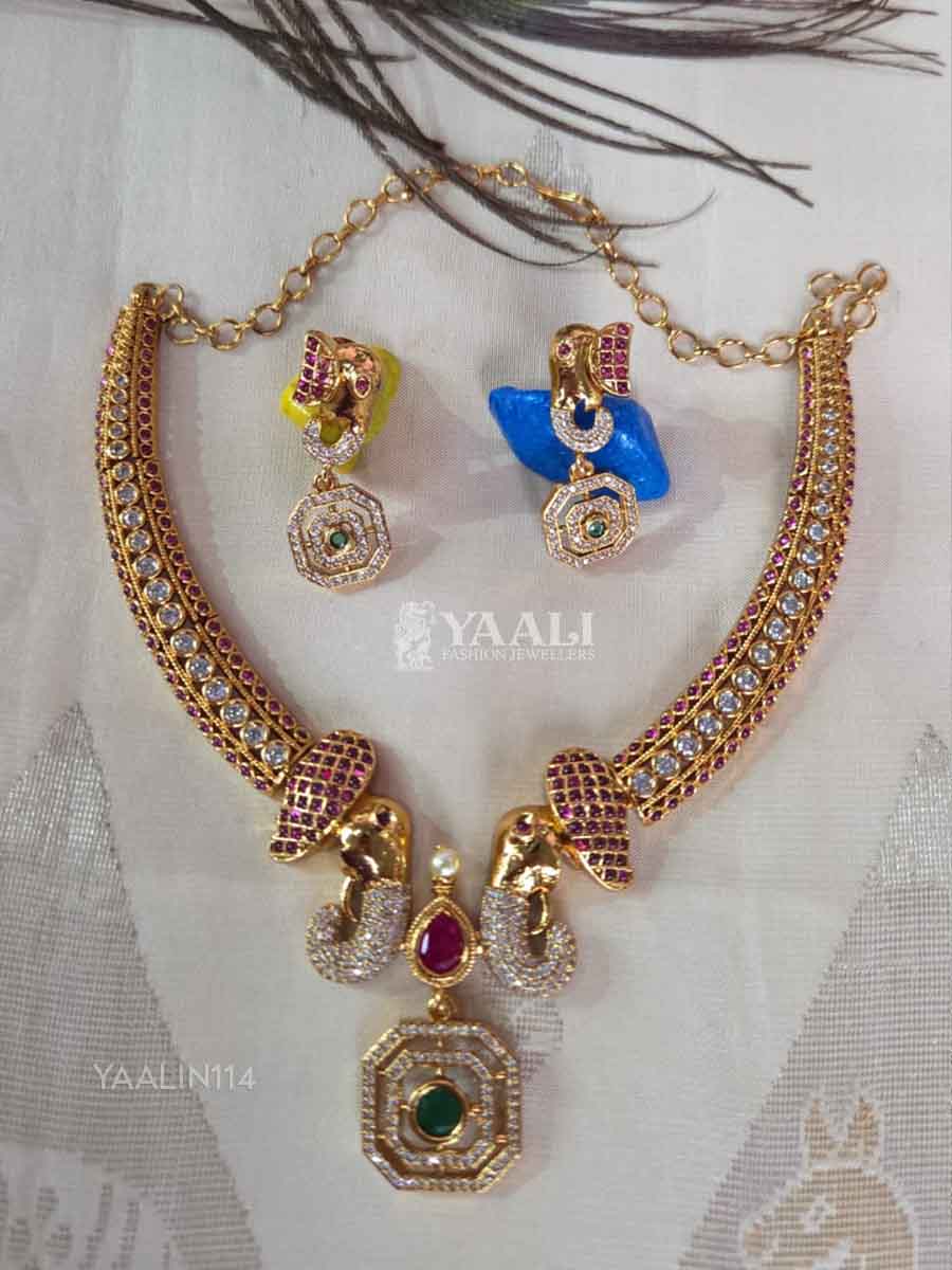 elephant kandy neklace